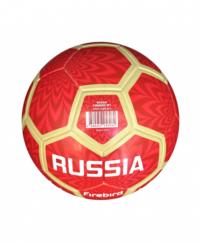 Мяч футбольный Russia Firebird №1, Jögel ЦБ-00003932