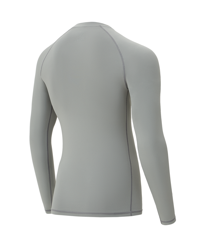 Футболка компрессионная с длинным рукавом PerFormDRY Baselayer LS Tee, серый, размер YXL, Jögel ЦБ-00004128