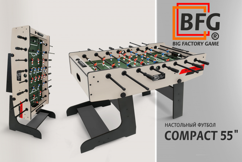Настольный футбол / Кикер BFG Compact 55 (Сохо-дарк)