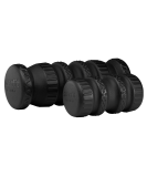 Ролик массажный FA-526, PU, средняя жесткость, 30x10 см, черный, Starfit ЦБ-00002556