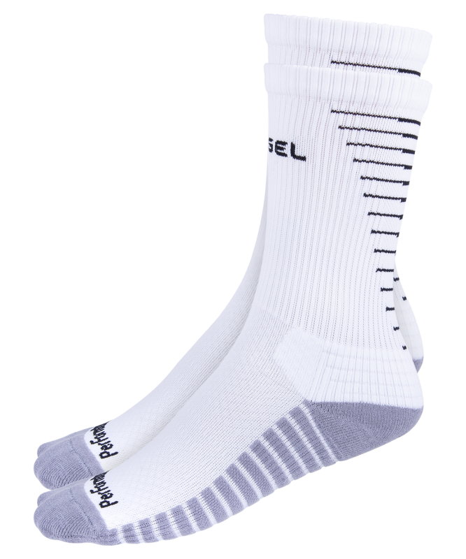 Носки спортивные DIVISION PerFormDRY Pro Training Socks, белый, размер 40-42, Jögel УТ-00018064