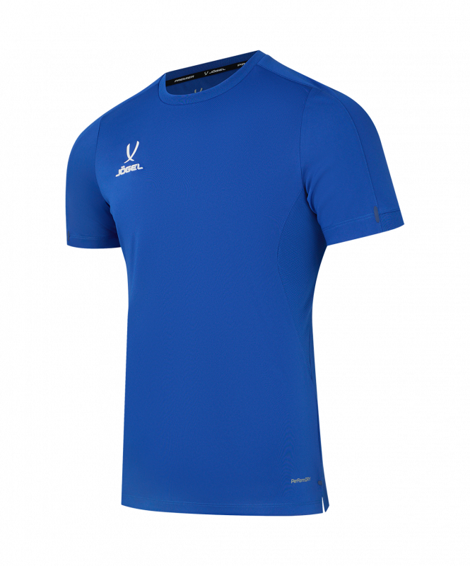 Футболка тренировочная JÖGEL PREMIER PerFormDRY Training Poly Tee, синий, размер XXL ЦБ-00004873