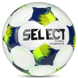 Мяч футзал. SELECT Futsal Talento 13 V26, 1062471015, размер 3, 32п, ТПУ, гибр.сш, бело-сине-желтый