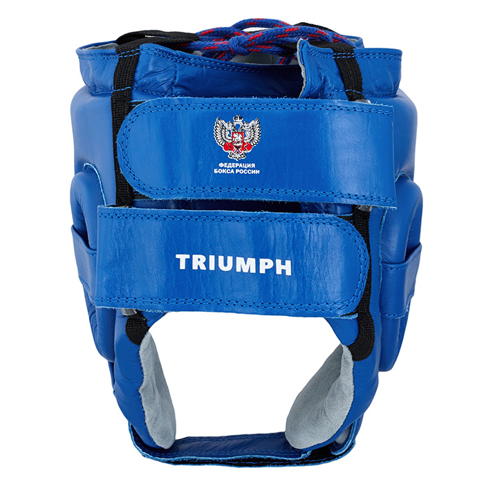 Боксерский шлем TRIUMPH синий Green Hill HGT-9411FBR XL