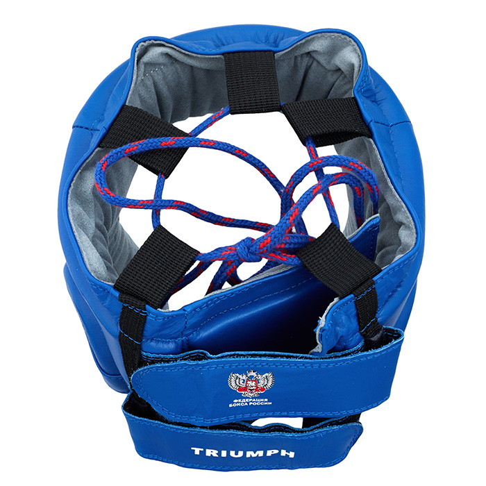 Боксерский шлем TRIUMPH синий Green Hill HGT-9411FBR XL