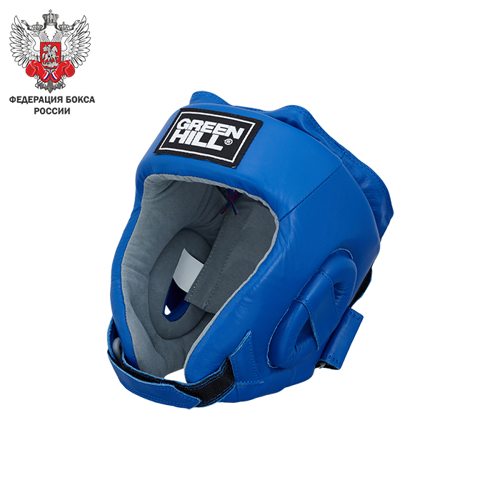 Боксерский шлем TRIUMPH синий Green Hill HGT-9411FBR XL