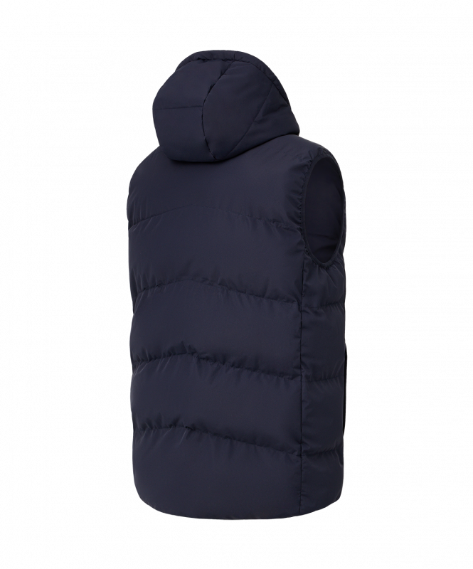 Жилет с капюшоном утепленный ESSENTIAL PerFormPROOF Padded Hooded Vest, темно-синий, размер XL, Jögel ЦБ-00004086