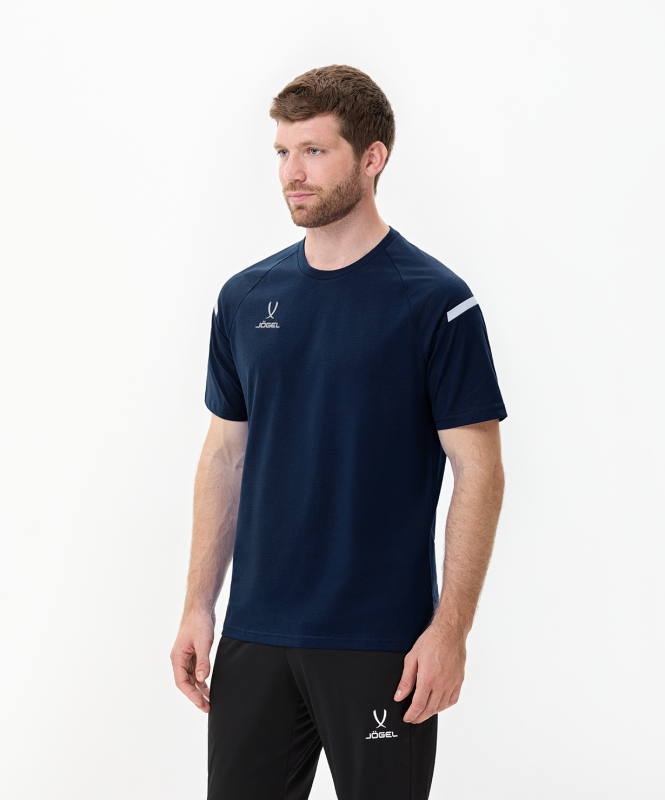 Футболка тренировочная CAMP 2 CVC Training Tee, темно-синий, размер XXXL, Jögel ЦБ-00003702