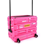 Корзина для теннисных мячей NEVA SPORT, UEA1_P, на 75 мячей, пластик, розовый