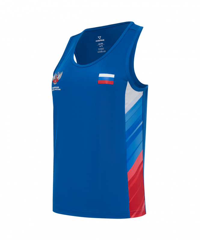 Майка боксерская женская INSANE RBF, синий, детский, размер 38 (158) ЦБ-00007661