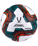 Мяч футзальный Inspire, №4, белый/черный/красный, Jögel