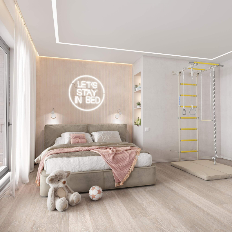 Комплекс «Шведская стенка ROMANA S1» (Pastel)