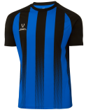 Футболка игровая Camp Striped Jersey, синий/черный, Jögel