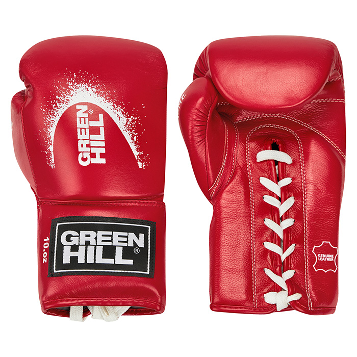 Боксерские перчатки SUPREME красные Green Hill BGS-2111 8oz