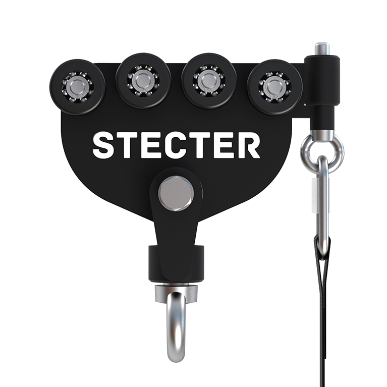Каретка для подвесных снарядов 2.0 (Черный (RAL 9005 М)) STECTER 6016