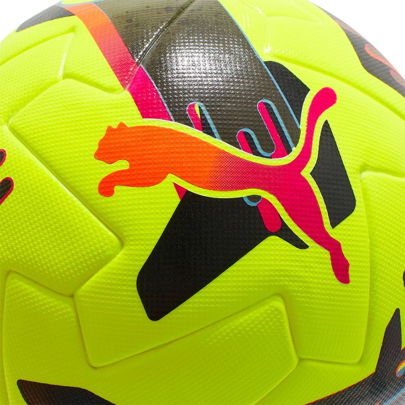 Мяч футб. PUMA Orbita 2 TB, 08432303, размер 5, FIFA Quality Pro, 12 пан., ТПУ, термосшивка, желто-черный