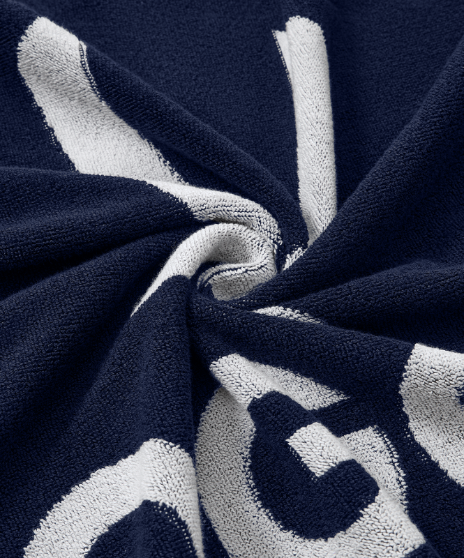 Полотенце спортивное JOGEL ESSENTIAL Towel L, 70х140, темно-синий/белый, размер Б/Р ЦБ-00004143