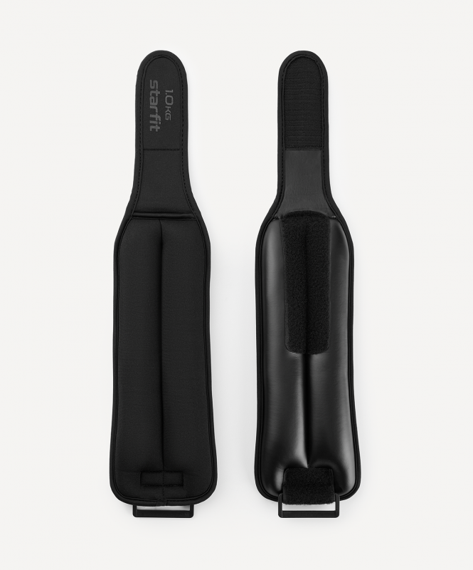 Утяжелители WT-701, 1 кг, черный, Starfit ЦБ-00004396