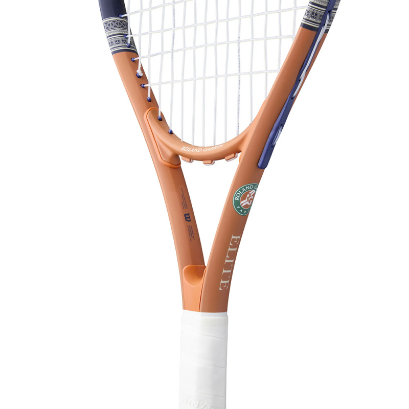 Ракетка б/т Wilson Roland Garros Elite Gr2, WR193210U2, алюм, со струнами, оранжево-синий