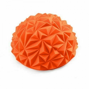 Полусфера массажная круглая надувная d-16 см C33512-7 оранжевый