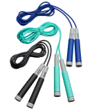 Скакалка RP-401, c силиконовыми ручками, 3 м, черный, Starfit ЦБ-00002558