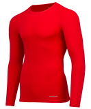 Футболка компрессионная c длинным рукавом PerFormDRY Baselayer Tee LS 2, красный, Jögel