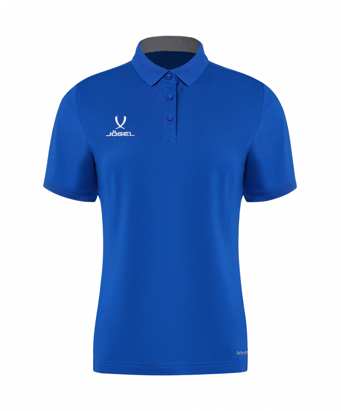 Поло женское JÖGEL PREMIER PerFormDRY CVC Polo W, синий, размер L ЦБ-00004974