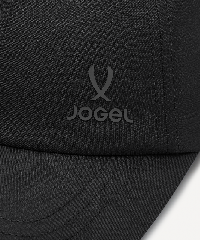 Бейсболка JOGEL DIVISION Soft Cap, черный, размер One size ЦБ-00007220