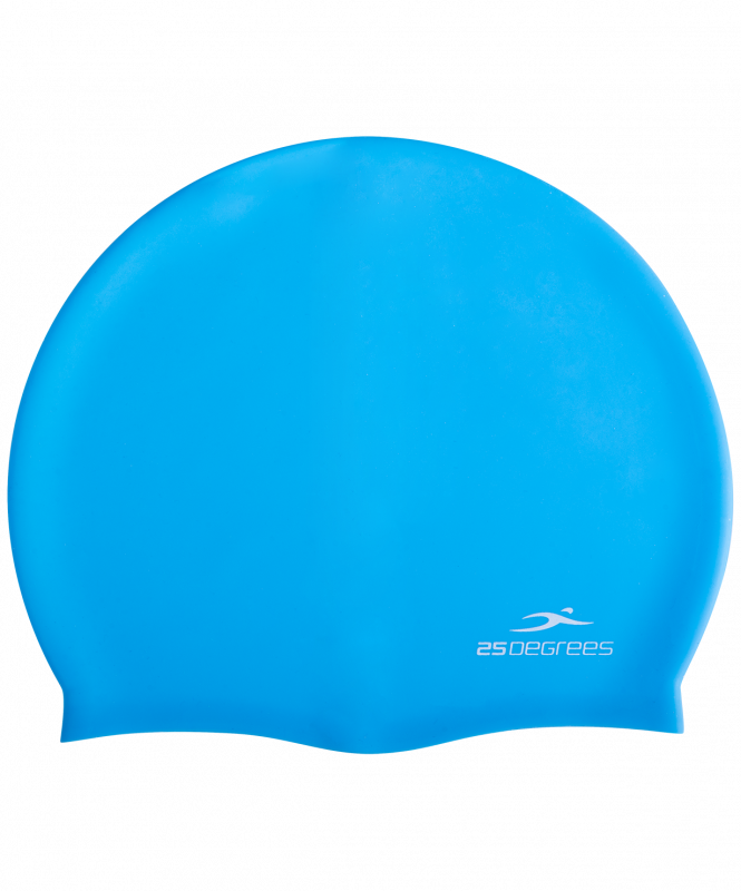 Шапочка для плавания Nuance Light Blue, силикон, подростковый, 25Degrees УТ-00019511