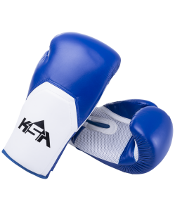 Перчатки боксерские Scorpio Blue, к/з, 12 oz, KSA