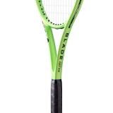 Ракетка б/т Wilson Blade Feel 105, арт.WR197710U2, для любителей, графит, со струнами, зеленый