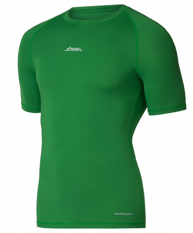Футболка компрессионная с коротким рукавом CAMP PerFormDRY Baselayer SS Tee, зеленый, размер L, JÖGEL ЦБ-00004017