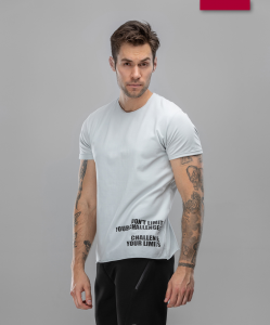 Мужская спортивная футболка Intense FA-MT-0104, серый, FIFTY