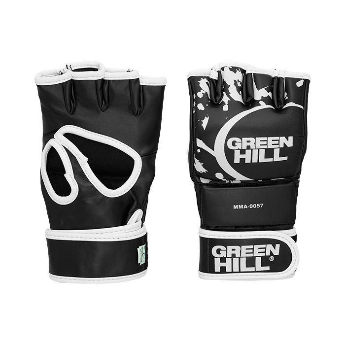 Перчатки MMA черные Green Hill MMA-0057 S