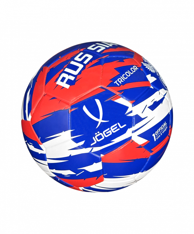 Мяч футбольный Russia Tricolor №1, Jögel ЦБ-00003930