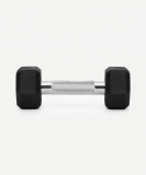 Гантель гексагональная DB-301PRO 3 кг, обрезиненная, черный, Starfit ЦБ-00003797