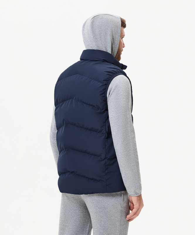 Жилет утепленный ESSENTIAL PerFormPROOF Padded Vest, темно-синий, размер XL, Jögel ЦБ-00003935