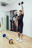 Гантель 27,5 кг гексагональная Original FitTools FT-HEX-27,5