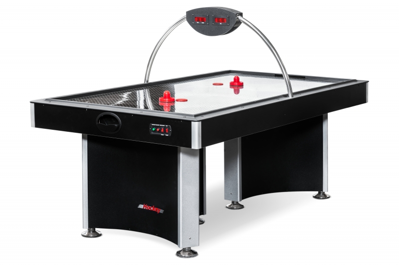 Игровой стол - аэрохоккей "BLACK DIAMOND PRO" 7 футов