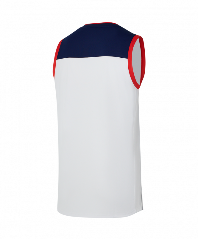 Майка баскетбольная JOGEL DIVISION PerFormDRY RBF Jersey, белый, размер XXXL ЦБ-00004252