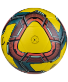 Мяч футзальный Inspire №4, желтый/черный/красный, размер 4, Jögel УТ-00018634