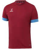 Футболка игровая DIVISION PerFormDRY Union Jersey, гранатовый/голубой/белый, размер YS, Jögel УТ-00020594