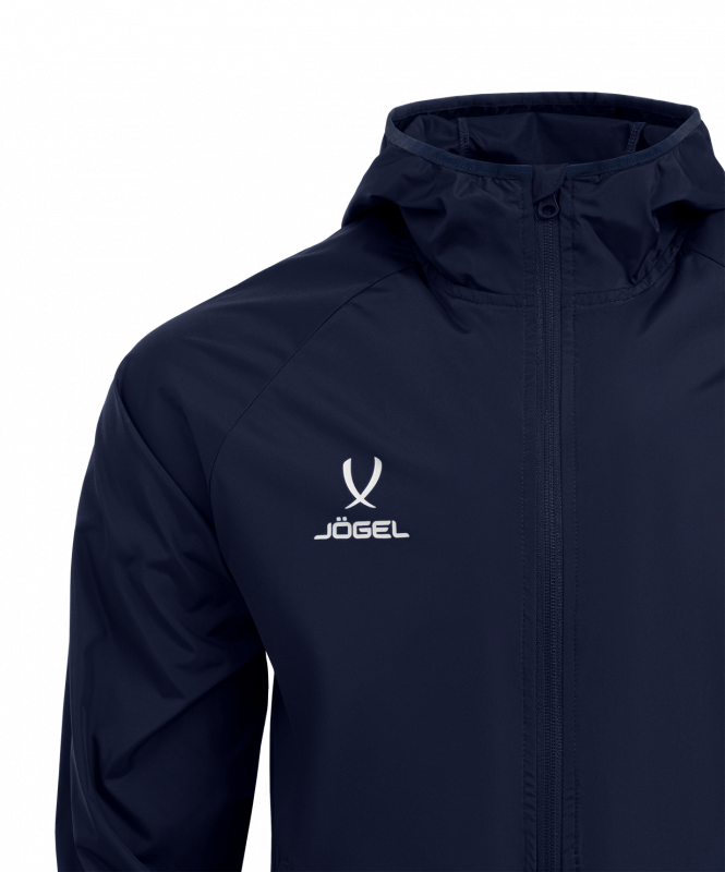 Куртка ветрозащитная CAMP Rain Jacket, темно-синий, детский, размер YS, Jögel ЦБ-00005433