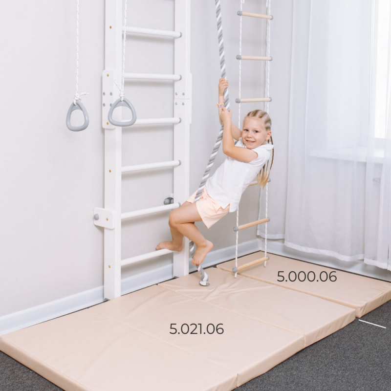 Мат (мягкий щит) Romana 1000*500*60, одинарный (зеленый/желтый)