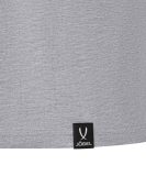 Футболка ESSENTIAL Core Tee, серый меланж, размер S, Jögel ЦБ-00004705