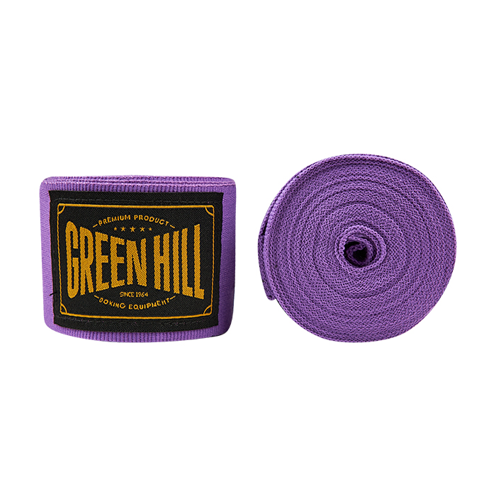 боксерские бинты Flexfit пурпурный Green Hill THBHW-08 3,5 м