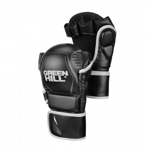 Гибридные перчатки для MMA черно-серые Green Hill MMI-603GH M