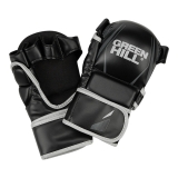 Гибридные перчатки для MMA черно-серые Green Hill MMI-603GH L