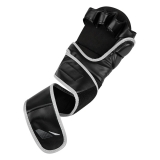 Гибридные перчатки для MMA черно-серые Green Hill MMI-603GH L