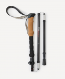 Треккинговые палки BERGER Hiking Peak Pro, 120-135 см, 5-секционные, черный/красный, размер Б/Р ЦБ-00008752